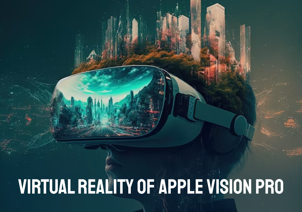 The Vision Pro, a revolutionary mixed-reality headset that blends augmented reality (AR) with virtual reality (VR), has been introduced by Apple.